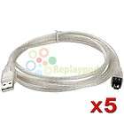 USB to Firewire IEEE Adapter 1394 4 Pin Cable 6ft