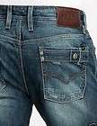 NWT GUESS Mens Lincoln Straight Leg Rudder Wash Jeans  