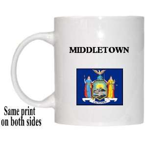    US State Flag   MIDDLETOWN, New York (NY) Mug 