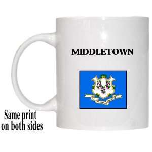    US State Flag   MIDDLETOWN, Connecticut (CT) Mug 