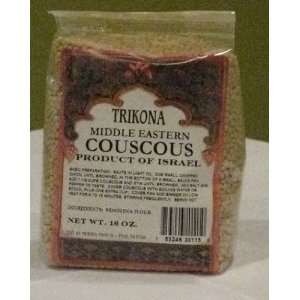 Trikona, Middle Eastern Couscous, 16 Ounce Bag  Grocery 