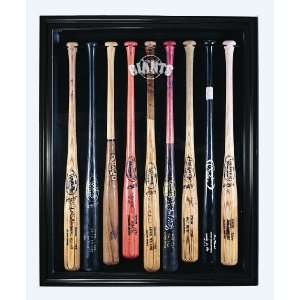  San Francisco Giants Nine Bat Display Case   Black Sports 