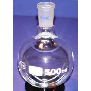  Flask, Boiling RB Heavy Duty 500ml 24/40 joint Industrial 