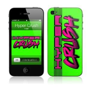   Music Skins MS HYPE10133 iPhone 4  Hyper Crush  Logo Skin Electronics