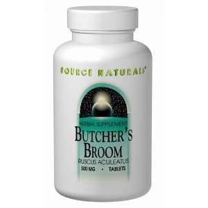   Source Naturals Butchers Broom 500mg 250 tabs