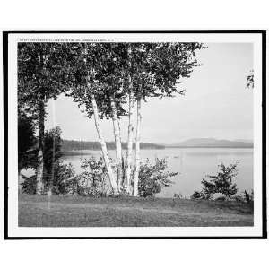  Upper Saranac Lake from the Inn,Adirondack Mts.,N.Y.
