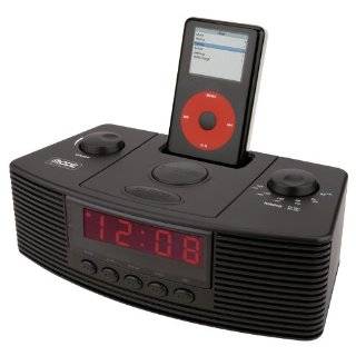  Insignia NS C2000 AM/FM Clock Radio with iPod Dock (Black 