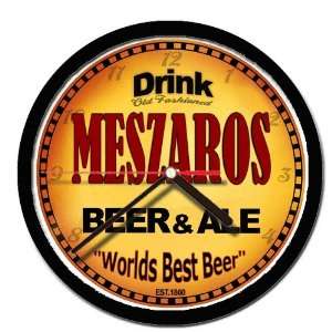  MESZAROS beer and ale cerveza wall clock 