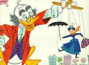 Mary Poppins as a puppet Walt Disney Productions  