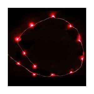  Fairy Moon LED String Lights, Tiny Battery Pack, 4.5 ft. Metal 