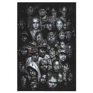  Rap Gods 3 Music Poster, 24 x 36