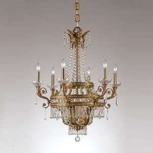  5156 AG CL MWP Crystorama Lighting Regal Collection 