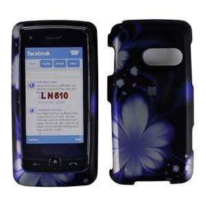  Purple with White and Black Illusion Flower Lg Ln510 Rumor 