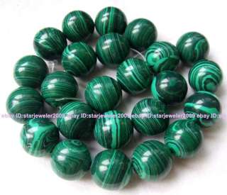 16mm man made Green Malachite globose Loose Beads 15  