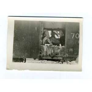  Loading at Incheon Korea Train Station Photograph 1947 