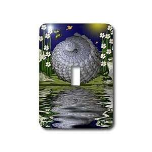  SmudgeArt Incendia Art Designs   By The Sea   Light Switch 