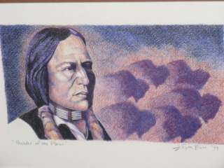 RYAN BURR ORIGINAL ART / MANDAN/HIDATSA  