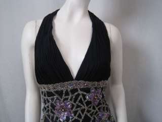 1285 Mandalay Dress Beaded Lace Belt 6 S #0007BL  