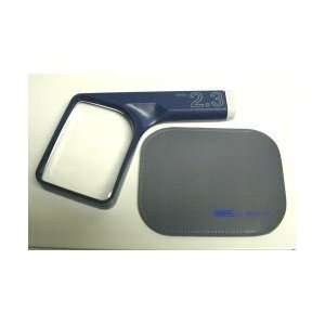  2.3X/5.2D Hand Magnifier 4 Inches x 3 Inch Lens