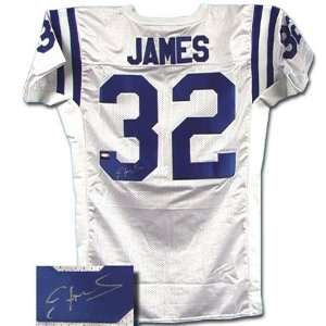  Mounted Memories Indianapolis Colts Edgerrin James Signed 