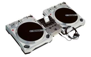NUMARK DJ IN A BOX iPod Vinyl Turntable w/ Headphones 676762856119 