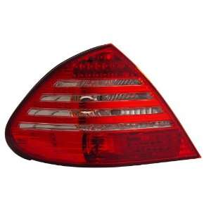  MBZ E Class W211 03 06 LED Taillights Red/Clear   (Sold in 
