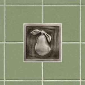  4 Aluminum Wall Tile with Pear Design