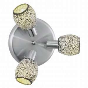  Inka Collection 3 Light 9 Matte Nickel Track Light 89797A 