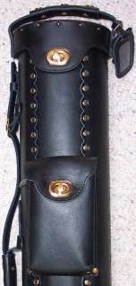 New Instroke Cowboy 3x5 Black Leather Case   ISC35 BK  