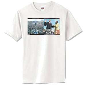    white Philadelphia Inquirer The Time Has Come Insert White T shirt 1
