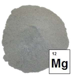 MAGNESIUM METAL POWDER, Fine dust, 100 Grain pure Mg 5g  