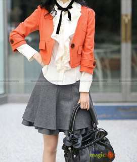 New Women Fashion Winter Slim Fit Short Skirt Black Grey WSKT144 