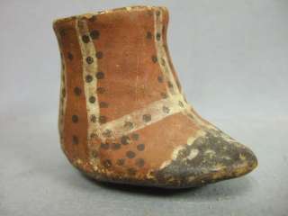 Early 1900s Isleta Pueblo Indian Pottery BOOT Shoe Moccassin New 