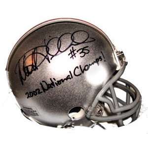 Matt Wilhelm Autographed Ohio State Buckeyes NCAA Mini Helmet