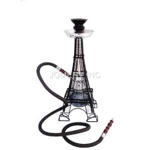  Black 18 1 Hose Eiffel Tower Hookah Especial Edition Huka 