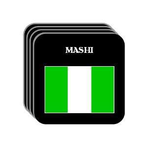  Nigeria   MASHI Set of 4 Mini Mousepad Coasters 