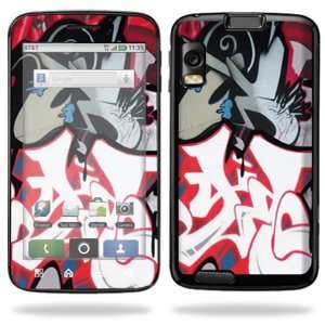   Cover for Motorola Atrix 4G Cell Phone   Graffiti Mash Up Cell Phones