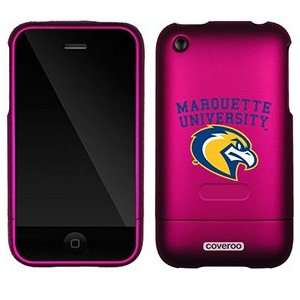  Marquette Mascot with Banner on AT&T iPhone 3G/3GS Case by 