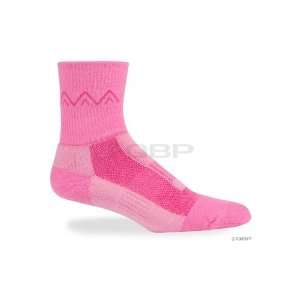  Defeet Blaze Wool Sock Pink MD