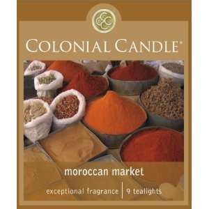  Set of 4 Moroccan Market Colonial Candles Jar 15oz