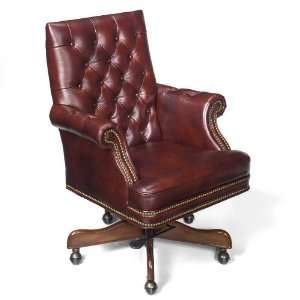  Executive Traditional Leather High Back Swivel Office 