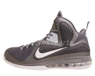 Nike Lebron 9 IX LBJ James Cool Grey White 2012 Mens Basketball Shoes 