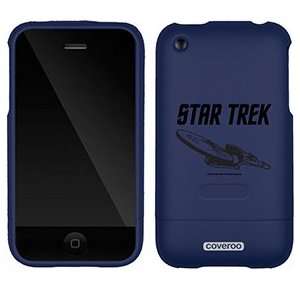  The Enterprise from Star Trek on AT&T iPhone 3G/3GS Case 