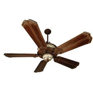 Craftmade SM52RI, San Miguel Rustic Iron 54 Outdoor Ceiling Fan with 