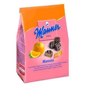  Manner Mannini Orange Wafer, 7.9oz Bag 