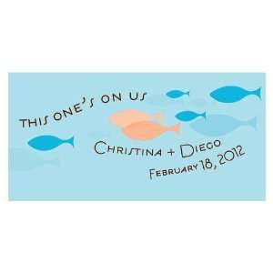  Of All The Fish In The Sea Small Personalized Drink Ticket 