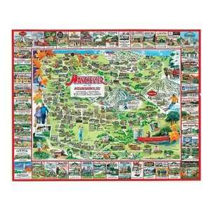  White Mountain Puzzles Manchester and Mountains Vermont 