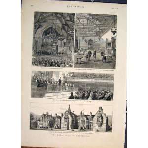  Manchester Royal Visit Owens College Corporation 1881 