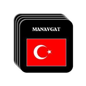  Turkey   MANAVGAT Set of 4 Mini Mousepad Coasters 