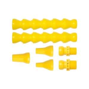 Loc Line Acid Resistant Coolant Hose Assembly Kit, Yellow Polyester, 7 